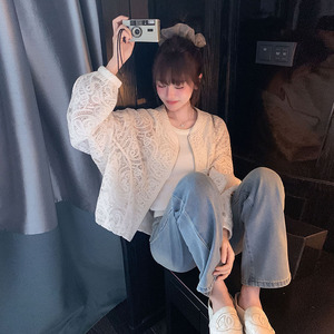 现货 2C512春夏蕾丝短外套 973新款 P140 控198图片