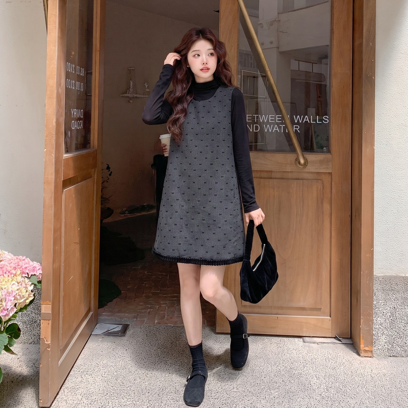 现货时尚套装两件套背心裙套装2C512-1129-P175-K258,女装套装/套裙,昱喆服饰