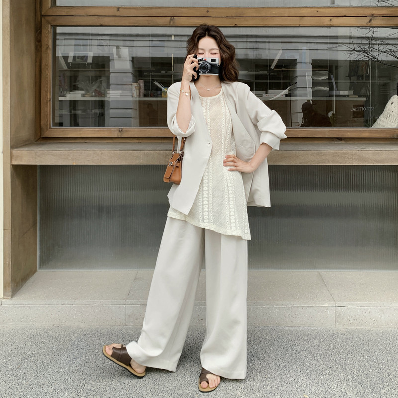 现货夏装时尚套装三件套2C512-7052-P180-控279，女装套装/套裙，昱喆服饰