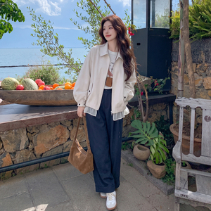 现货 短外套女网纱拼接 2C512-7027-P175-K288图片