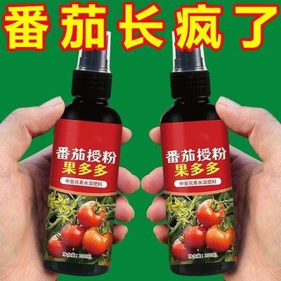 番茄授粉果多多水溶肥番茄催花座果灵西红柿强效授粉保花保果防落