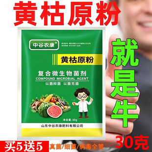 复合微生物菌剂黄枯粉农药农用叶面肥黄枯原粉枯萎皇古新型杀正品