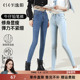 子黑色长裤 逸阳牛仔铅笔裤 清仓高腰修身 显瘦小脚裤 女士断码 特价