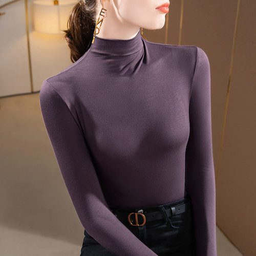 拉丁舞上衣加绒保暖摩登交谊舞服