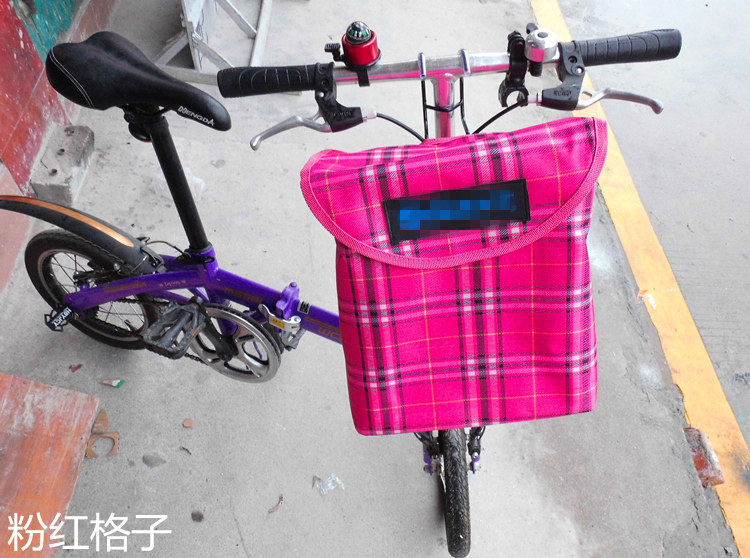 Panier pour vélo en toile - Ref 2260241 Image 5