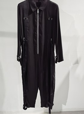 2026夏季新款女装黑色连体裤