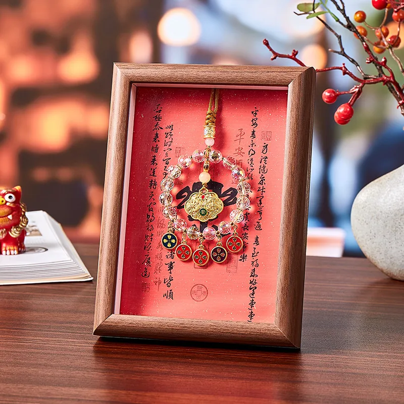 招财礼品旅游纪念品文创相框摆件普陀山商务送礼礼盒