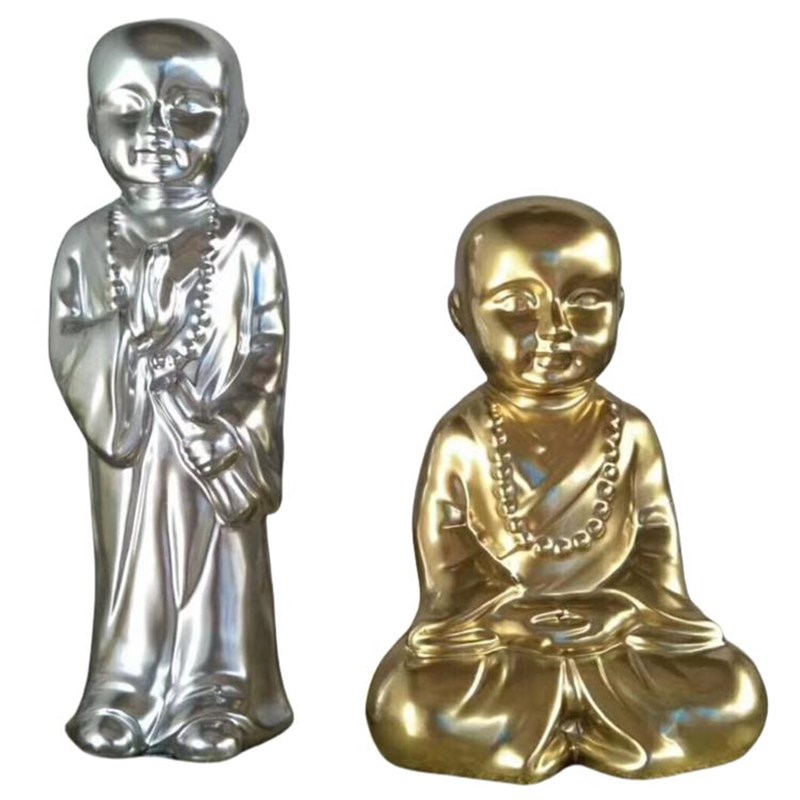 仿电镀金属漆描金描银漆仿电镀镜面F银漆亮白银漆镜面黑漆金箔漆