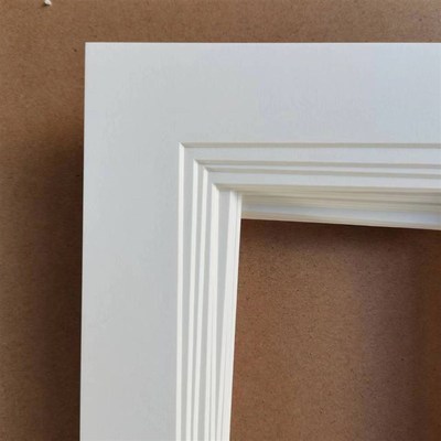 镂空内衬卡纸装g裱挂墙相框画框678寸A48开9宫格3833尺寸定制米白