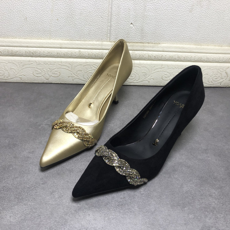 撤柜断码处理女鞋2026春季新时尚浅口尖头细高跟水钻百搭气质女鞋,女鞋,浅口单鞋,淘宝优惠券,粉丝福利购,淘宝优惠卷