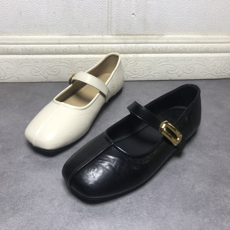 撤柜断码处理女鞋2026春季款时尚复古风一字扣带浅口百搭玛丽珍鞋,女鞋,玛丽珍鞋,淘宝优惠券,粉丝福利购,淘宝优惠卷