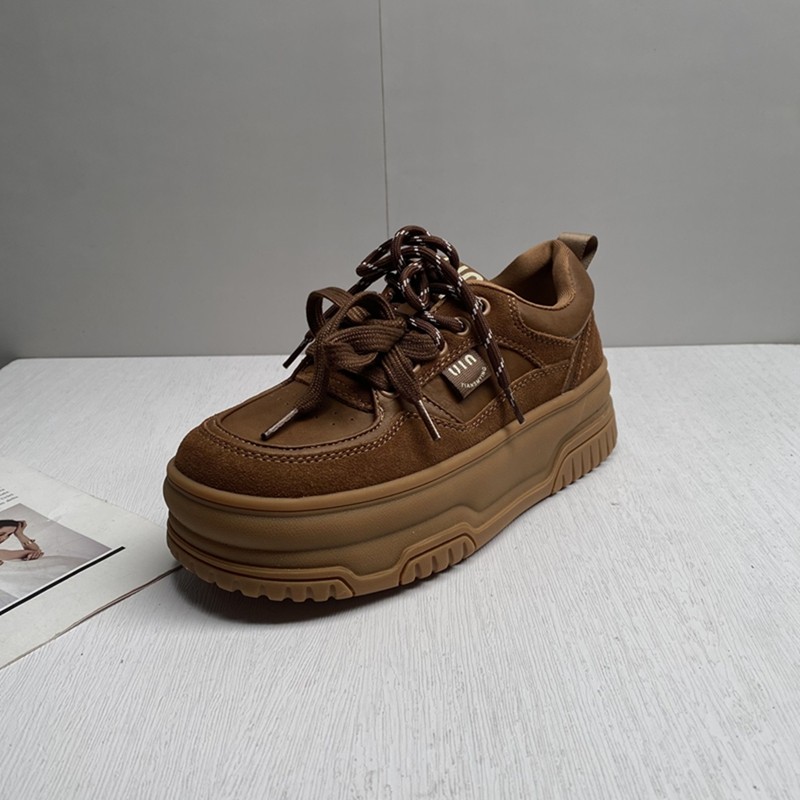 撤柜断码处理女鞋2026春季新款时尚复古风厚底系带休闲鞋舒适板鞋,女鞋,时尚休闲鞋,淘宝优惠券,粉丝福利购,淘宝优惠卷