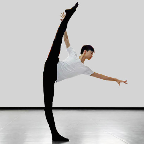 男士艺考芭裤连体练功裤