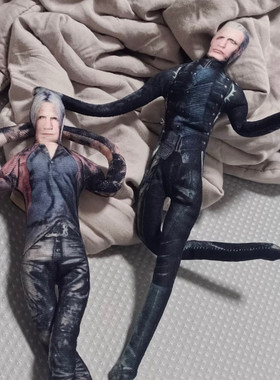 但维抽象老鼠干维吉尔但丁dmcdv公仔玩偶全身内置骨架可凹造型f