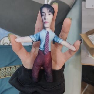 张凌赫老鼠干Q萌可爱乳鼠干包包挂件钥匙挂件内置铁丝可扭动玩偶h