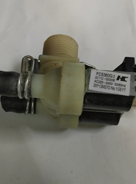 适用滚筒洗衣机进水阀FCS360G3  2C112-000006电磁阀.