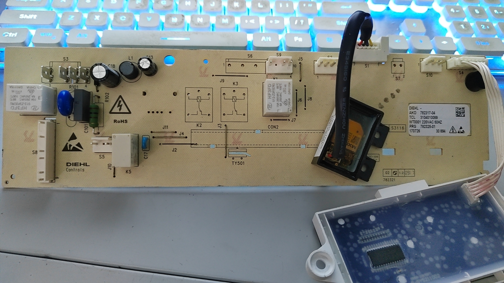 TCL滚筒洗衣机电脑板XQGM85-FD3011HBP/FD301HBP主板/3104010089.