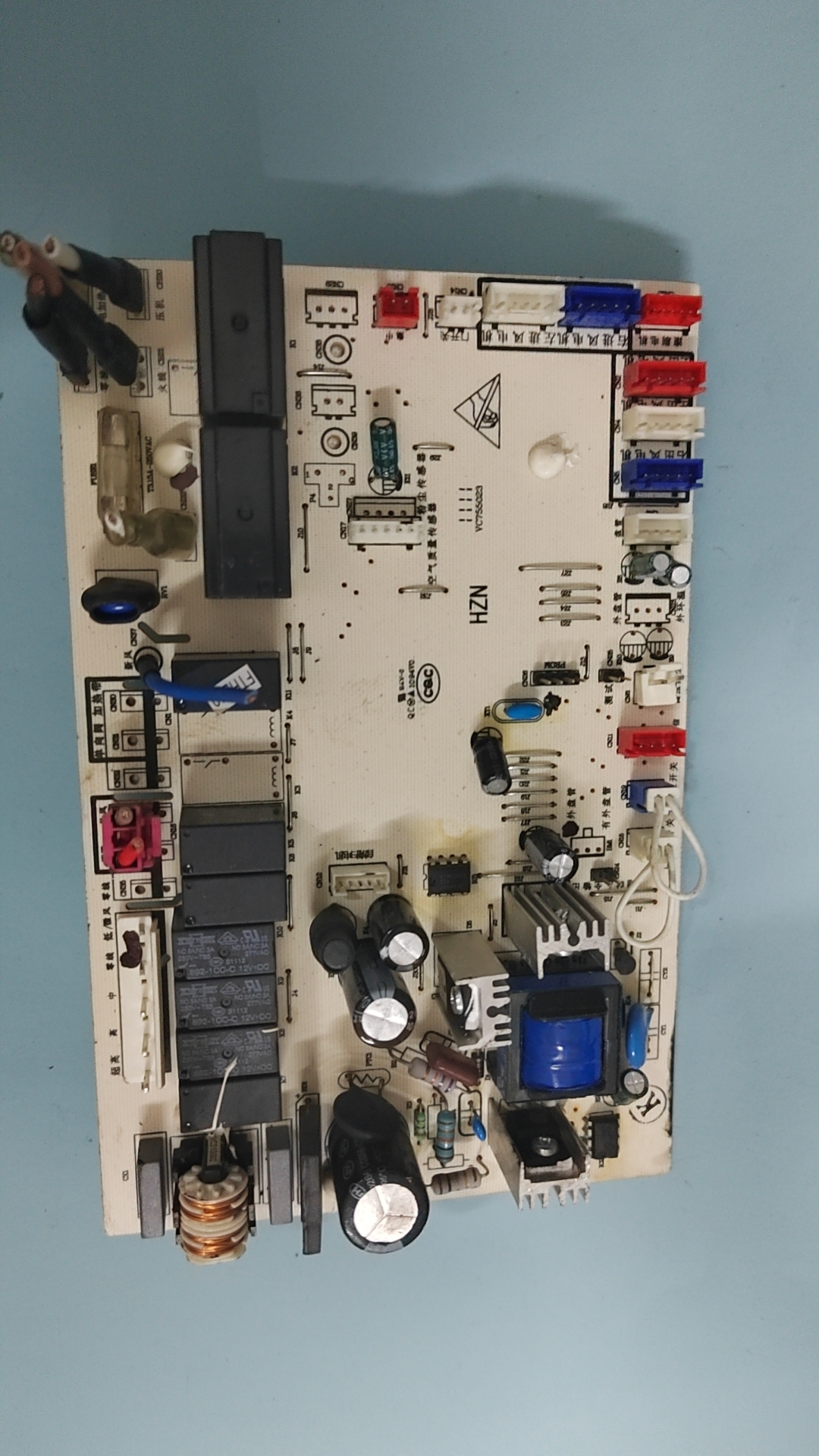 海尔柜机空调配件原装拆机电路板0011800156A VC755023主板控制板