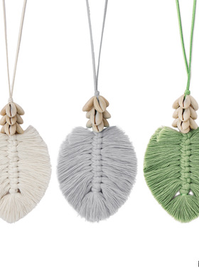 百搭叶子流苏项链毛衣链