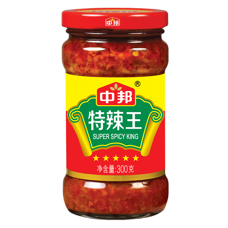 中邦特辣王300g/瓶下饭辣椒酱