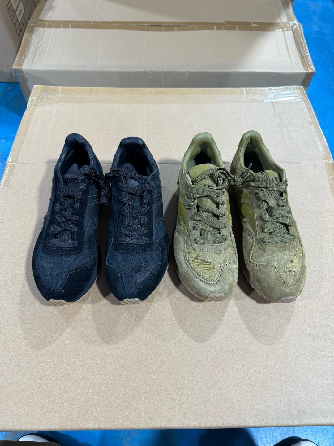 轻奢ks正品情侣款男女鞋34-43码 真皮厚底系带款时尚休闲鞋阿甘鞋