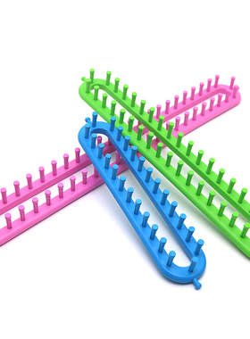 织围巾神器围巾编织器手工diy冰条线珊瑚绒毛线懒人工具送教程