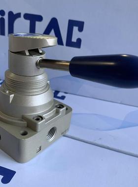 亚德客气动附锁型手转阀4HV230-08L 4HV330-10L带锁 4HV230-06L