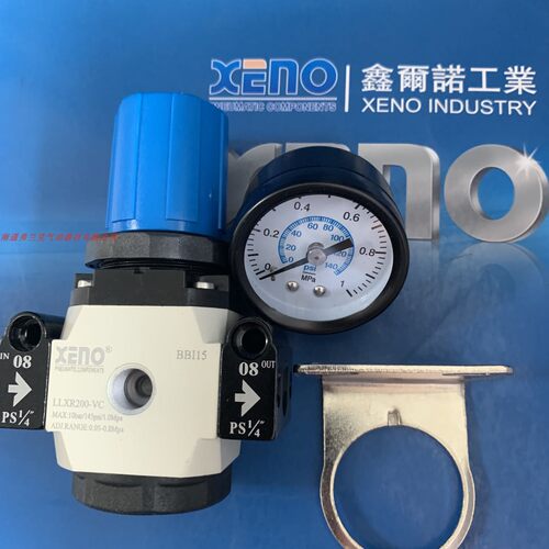 台湾XENO气动调压阀减压阀LLXR200-VC  同 LXR200-VC  附逆流功能