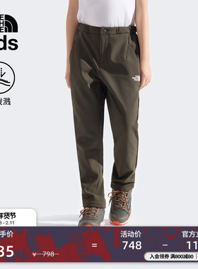 北面童装Podzol儿童运动长裤子男女防泼水户外TheNorthFace|8DVZ