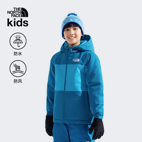 北面儿童防水保暖滑雪服滑雪裤