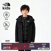 北面童装 男女儿童冲锋衣三合一羽绒服内胆防水TheNorthFace 8DXT