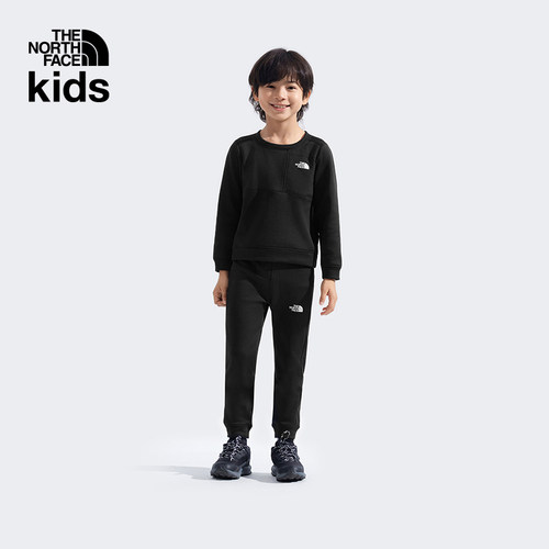北面幼童抓绒保暖套装