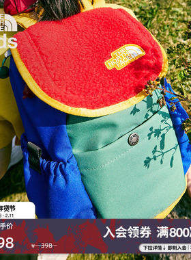 北面童装男女儿童双肩背包书包户外便捷收纳TheNorthFace|52VW