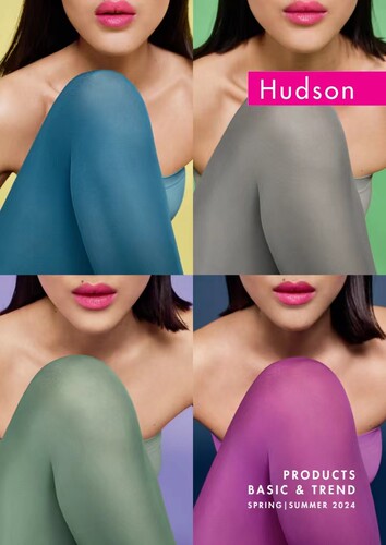 Hudson天鹅绒50D连裤袜海洋蓝