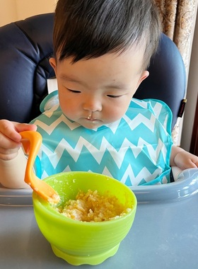 Bumkins宝宝吃饭围兜防水口水巾婴儿围嘴幼儿辅食饭兜轻薄柔软