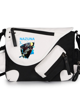 彻夜之歌七草荠男女动漫男女卡通印花学生单肩书包时尚斜挎包新