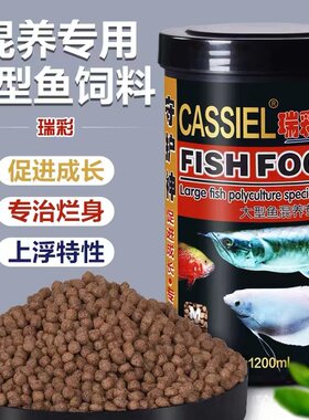 银龙大型鱼混养地图鱼瑞彩鱼粮