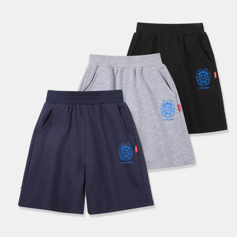 短裤男童儿童夏季薄款纯棉裤子休闲五分裤学生校服运动裤