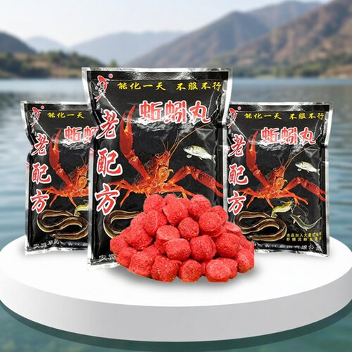 膨化丸小龙虾河虾黄鳝安徽蚯蚓丸
