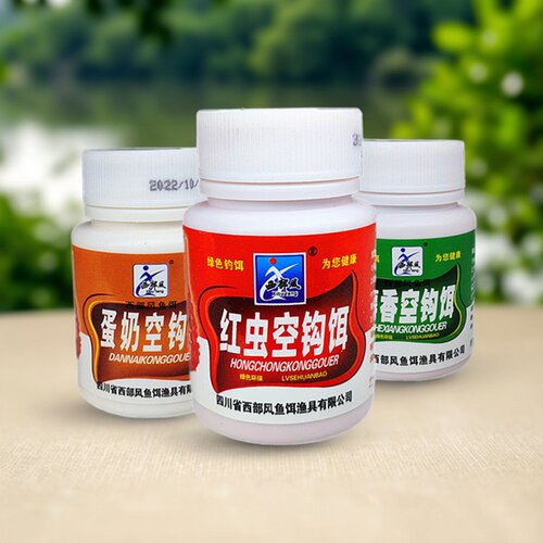 西部风红虫空钩饵添加剂沾米
