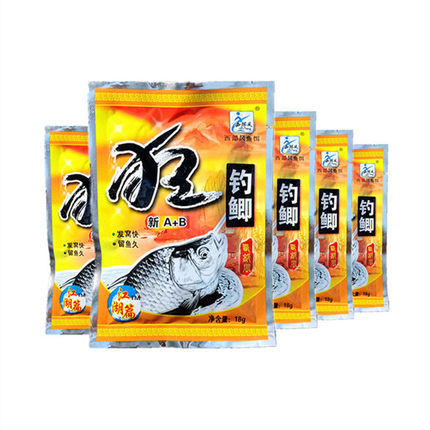 西部风狂钓鲫粉18克水库野钓小药泡制窝米窝料饵料添加剂