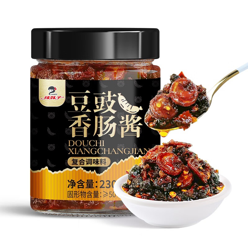 辣妹子豆豉香肠酱香辣开胃