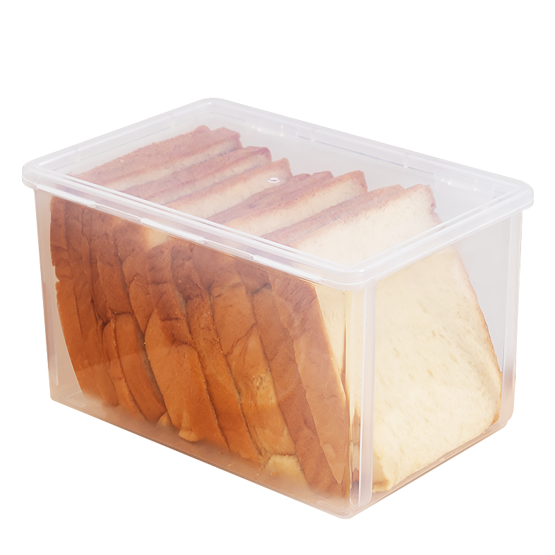 吐司面包收纳盒密封零食冰箱馒头包子保鲜盒面包机土司烤面包箱