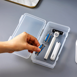 手动剃须刀收纳盒适用锋5速3威2层英吉利阿帕齐旅行刮胡子刀架盒