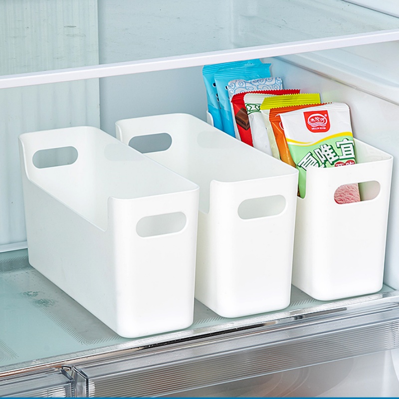 冰箱收纳盒分格隔断冷藏分隔板保鲜盒侧门鸡蛋果蔬雪糕长条整理盒