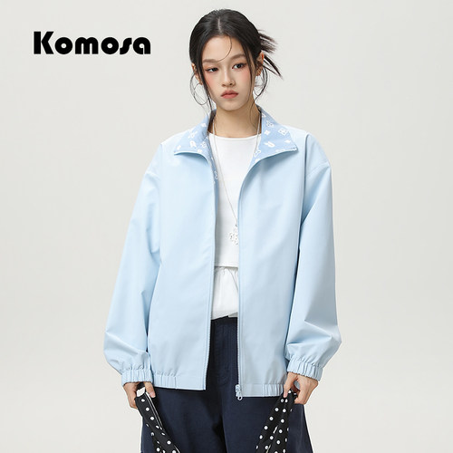 Komosa2026新款防风双面穿夹克