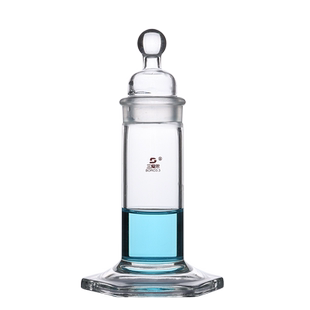 三爱思  TLC圆形型展开槽K83 展开缸层析缸玻璃器皿 磨砂口密封加厚高硼硅玻璃 物理化学实验室器材耗材