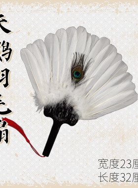 宝宝专用羽扇手工小号天鹅羽毛扇孔明扇幼儿孕产妇专用纯手工天然