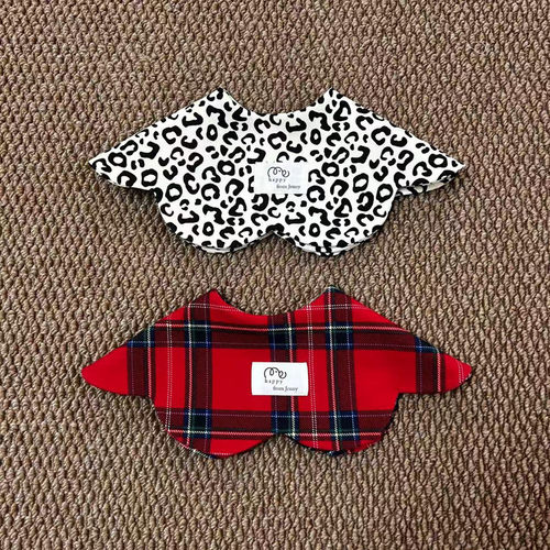 棉质围嘴百搭双面口水兜围兜