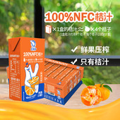 北冰洋NFC桔汁武当蜜桔鲜果压榨果汁饮料125ml 36盒促销